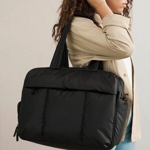Calpak Luka Duffel Bag in Matte Black